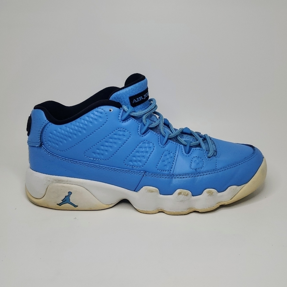 𝅺nike Air Jordan Boys 9 Retro Low BG 23 Blue Black